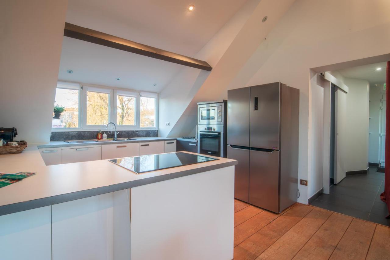 Ferienwohnung Loft Les Deux Cedres Avec Vue Panoramique Charleville-Mézières Exterior foto