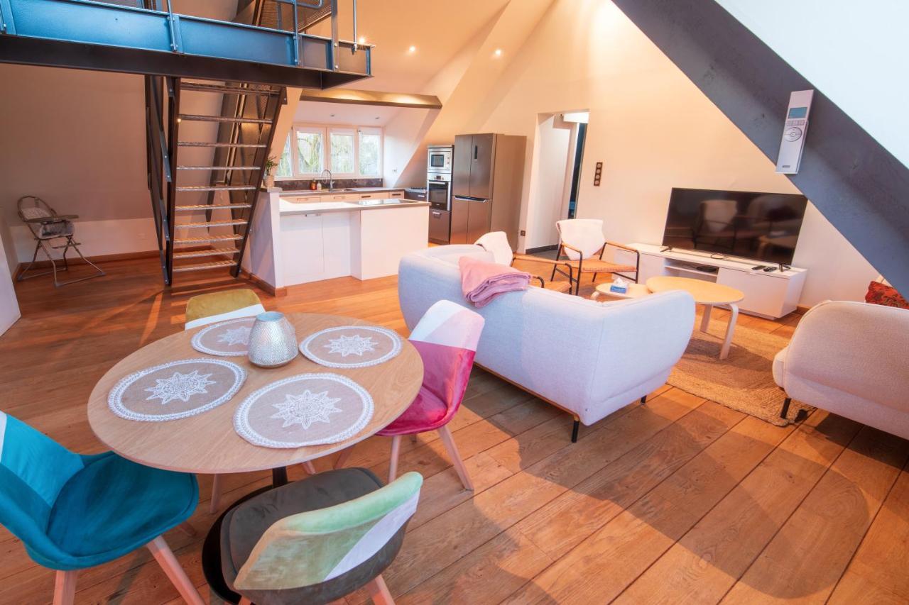 Ferienwohnung Loft Les Deux Cedres Avec Vue Panoramique Charleville-Mézières Exterior foto